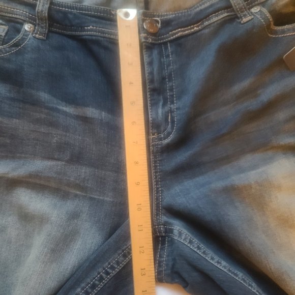 Seven7 Straight Jeans Plus 24W Bling - Picture 9 of 11